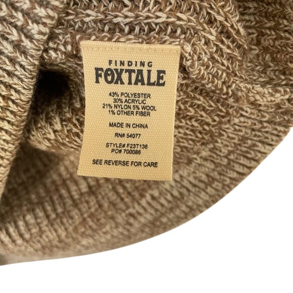 Finding Foxtale Brown Sweater - Picture 2 of 5